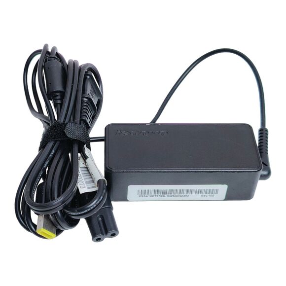 Lenovo Ideapad Thinkpad Yoga Laptop Charger AC Adapter 20V 45W ADLX45DLC2A OEM - Picture 5 of 5